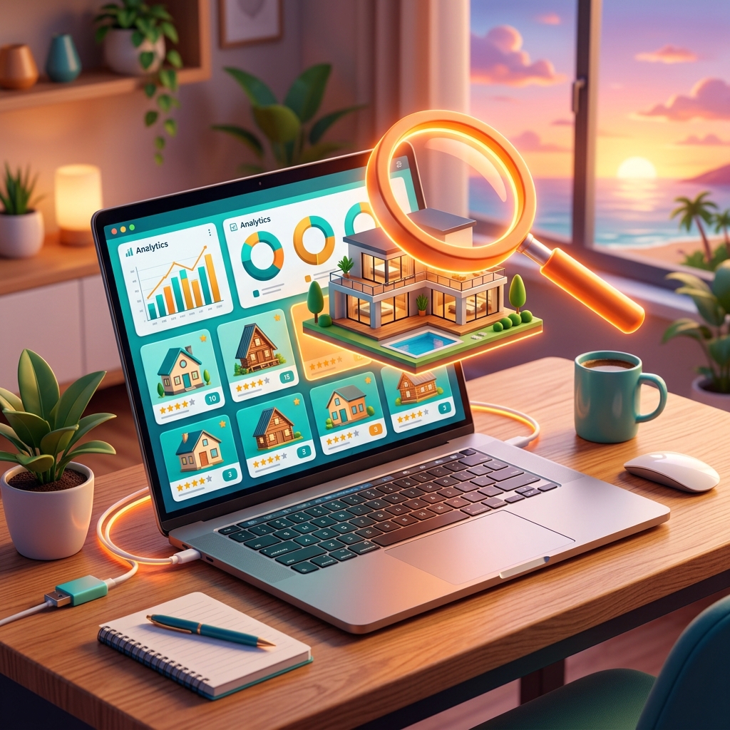 Capa do artigo: SEO para Airbnb em 2026: Como o algoritmo funciona e como ranquear na primeira página